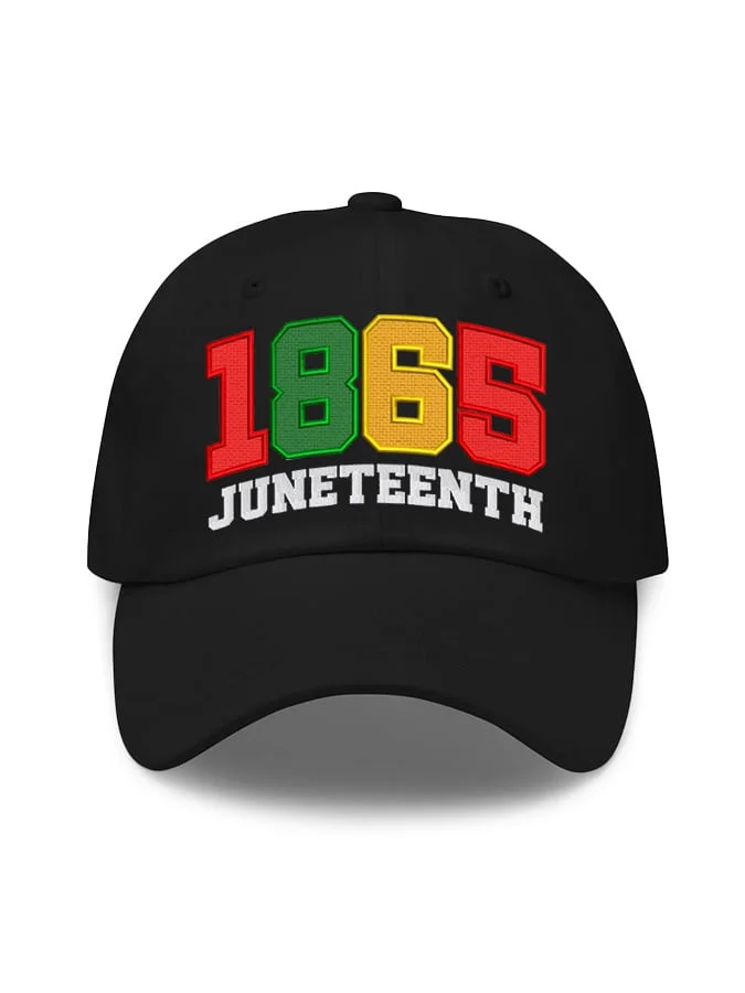 Unisex Juneteenth Print Baseball Cap 