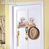 (US Local)Cat DIY Diamond Painting Hanging Hook Wall Hooks No Hole Punching Wall Decor