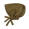 Solid Color Modal Elastic Band Cap with Rope Adjustable Headband