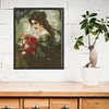 Smell Flower Beauty-14CT Stamped Cross Stitch 41*48cm/16.14*18.9in tapestrymarket
