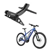 Adjustable Bike Floor Stand Anti-Slip 30-80mm Portable Bicycle Parking Rack