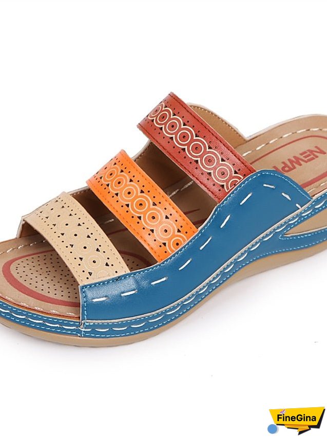 Women's Sandals Wedge Sandals Platform Sandals Plus Size Outdoor Daily Beach Summer Platform Wedge Heel Open Toe Casual