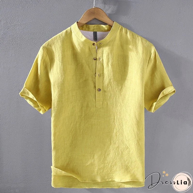 Frank Hardy Ocean Linen Shirt