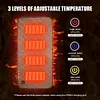 Winter Warm Seat Pad USB Power 3 Levels Heating Seat Cushion for Camping Stadium