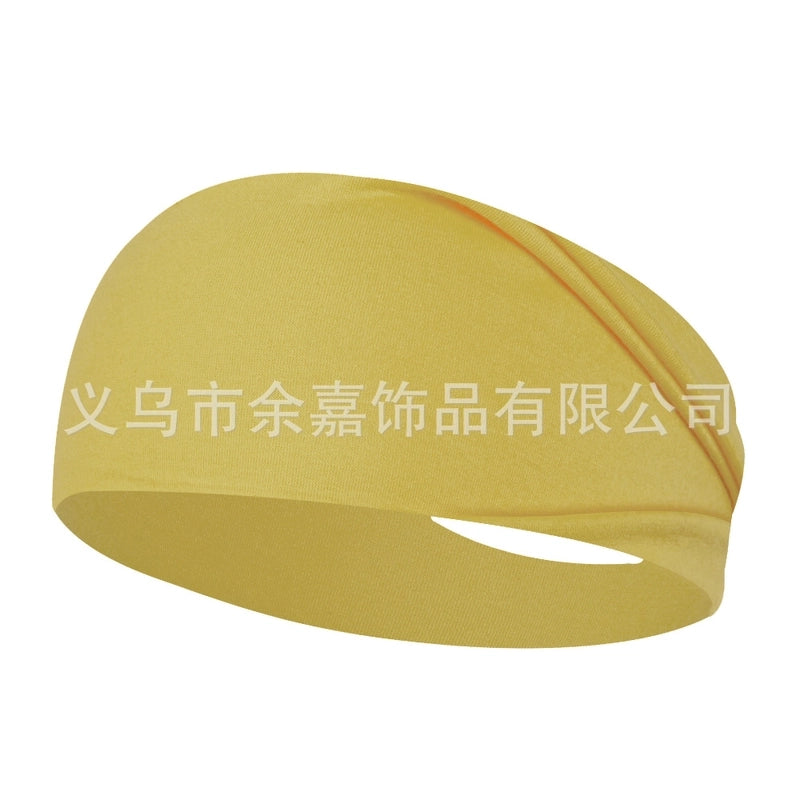 Fashion Solid Color Cloth Hair Band 1 Piece