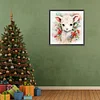 >SALE<5D DIY Full Round Drill Diamond Painting Christmas Sheep Home Decor 30x30cm