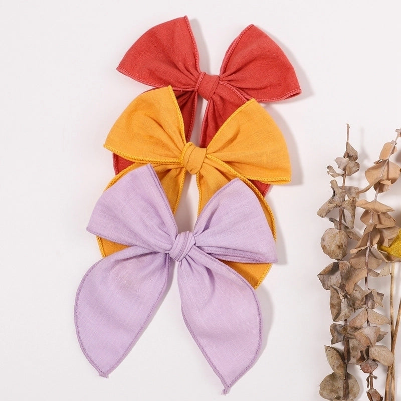 Women’s Cute Bow Knot Cloth Hair Clip