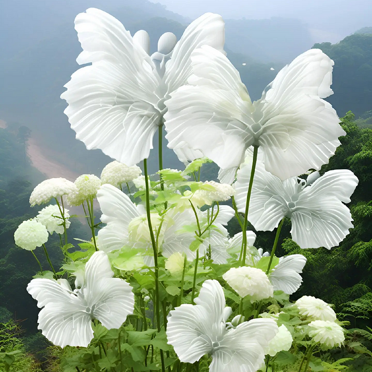 White Butterfly Flower Seeds