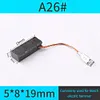 10pcs Carbon Brush Electric Hammer Angle Grinder Graphite Brush Replacement Tool