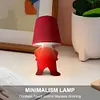 LED Bedside Lamp with Touch Control Creative Thinker Lamp Dimmable Night Light