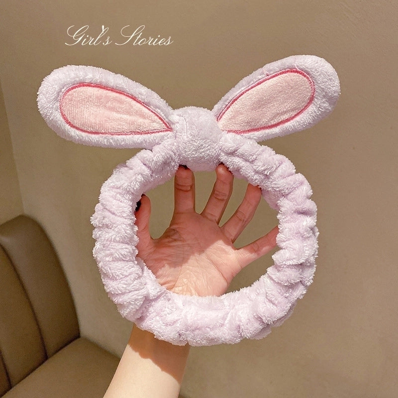 Cute Bunny Ears Cloth Hair Band