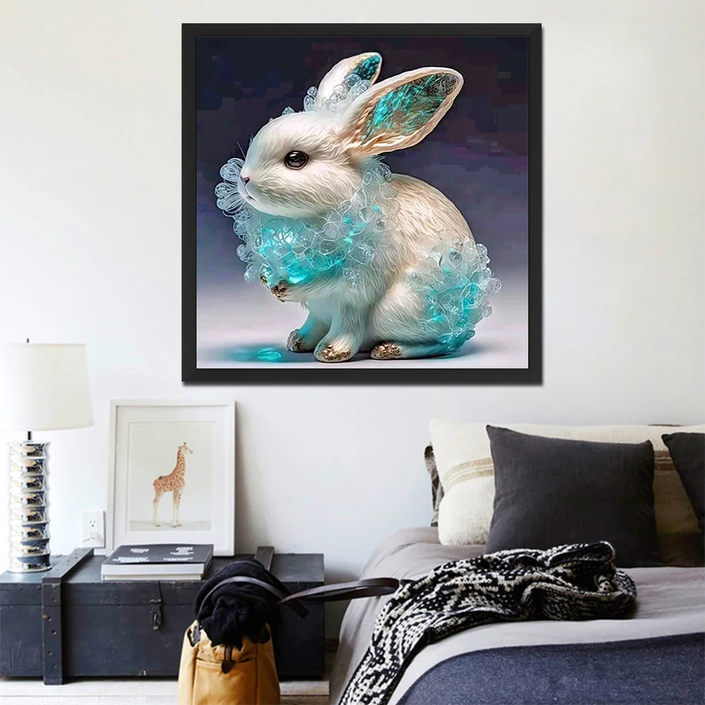 Diamond Painting - Full Round Drill - Rabbit(Canvas|30*30cm)