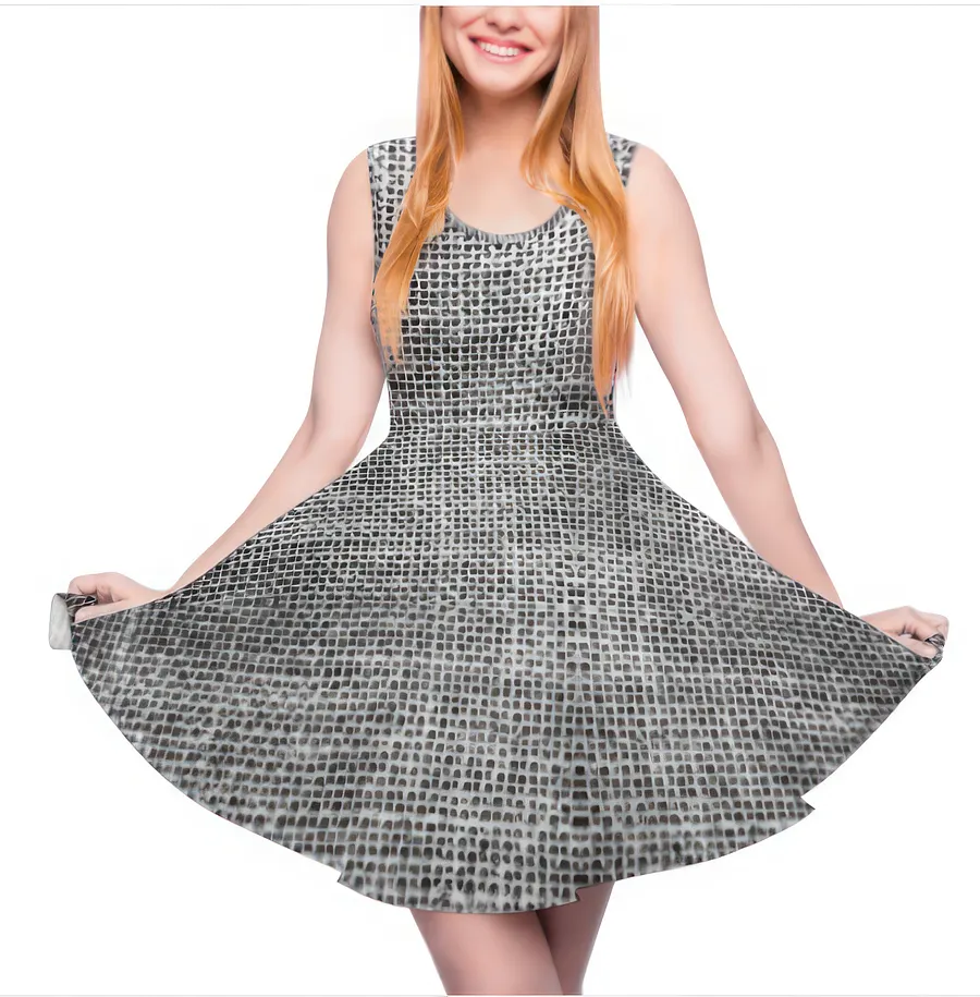 petite skater dresses boohoo Women's Lace Structured Mini Skater Dress