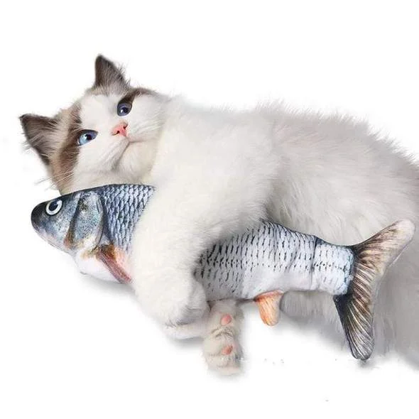 USB Rechargeable Self Moving Fish Cat Toy