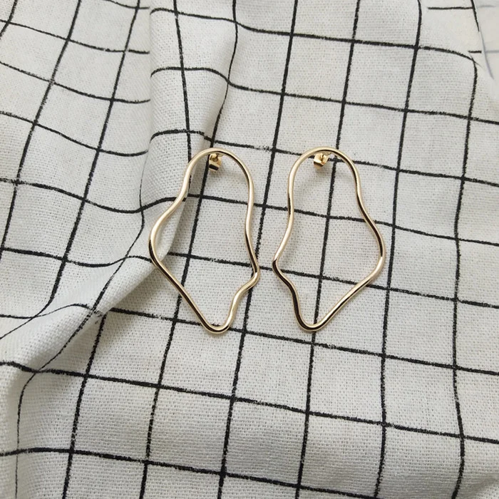 Personality Hollow Cloud Earrings Female