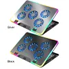 Laptop Cooling Pad with 5 Quiet Fans RGB Notebook Stand for 11-17.3 Inch Laptops