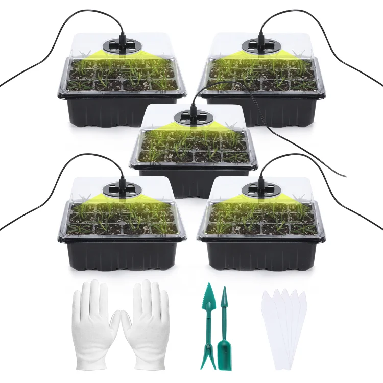 Seedling Tray Kit With Dome and Light | 168DEAL