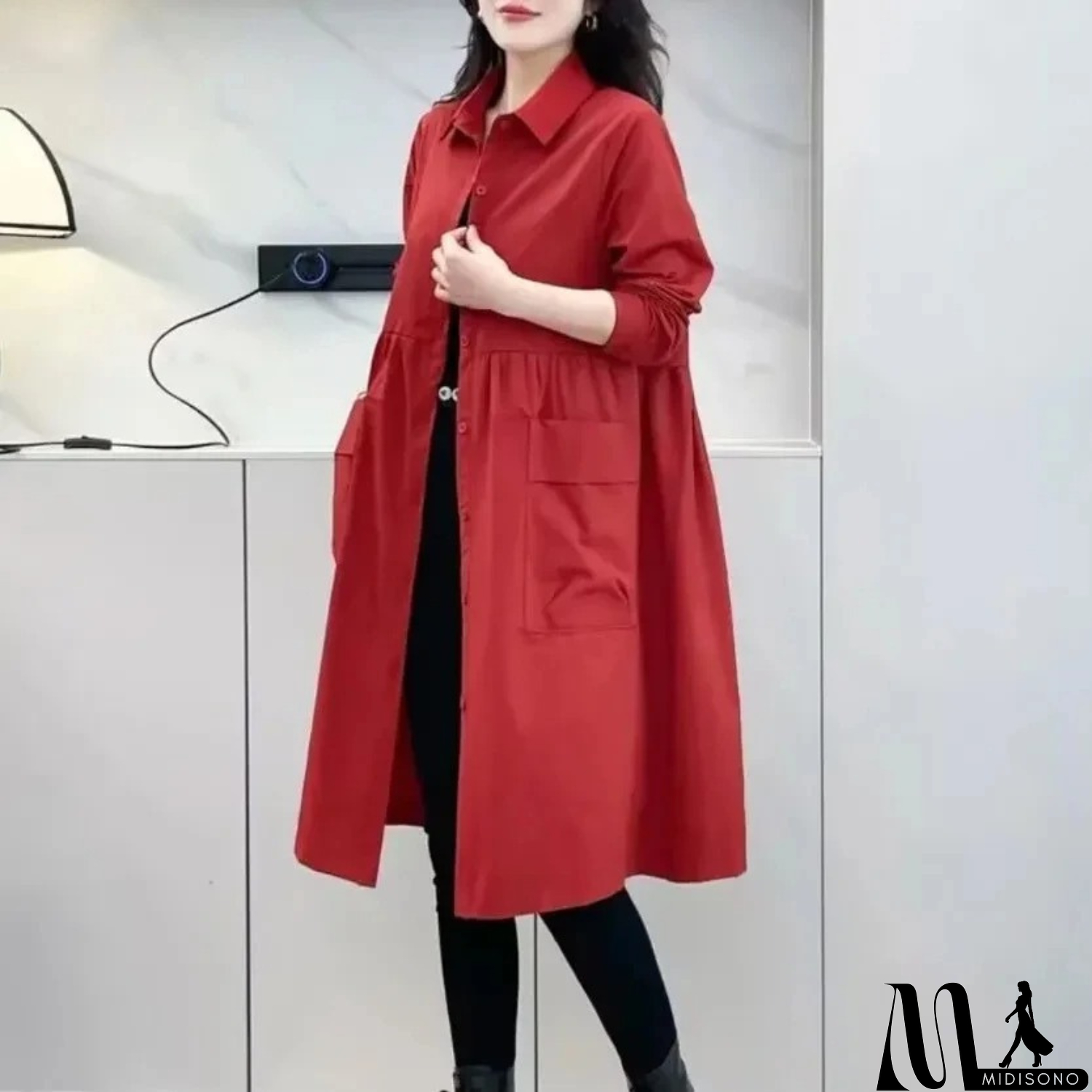 MidiSono - Casual and Fashionable winter Coat