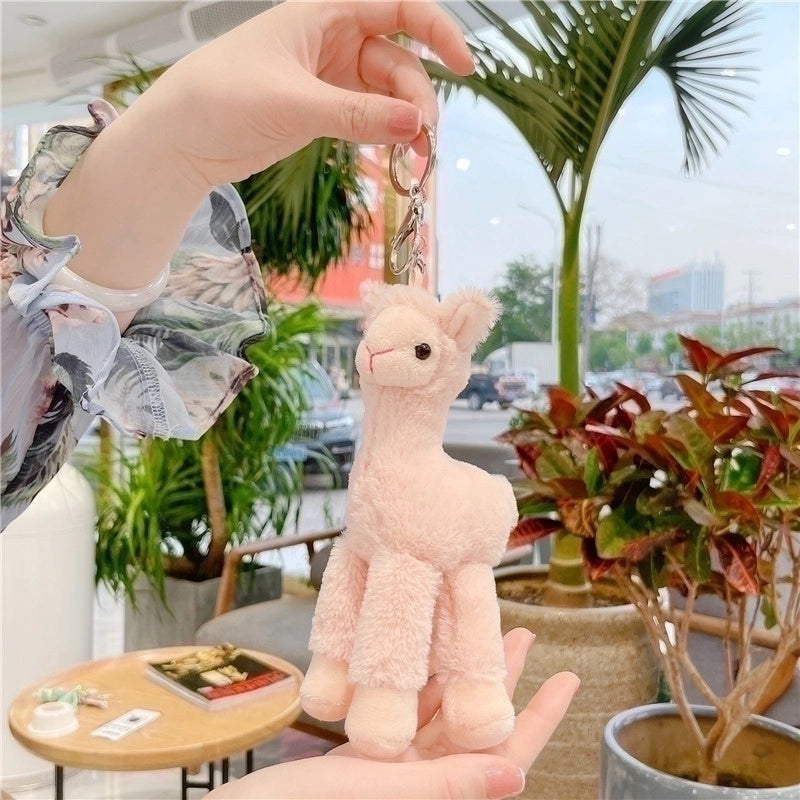 Minimalist Animal Pp Cotton Bag Pendant Keychain