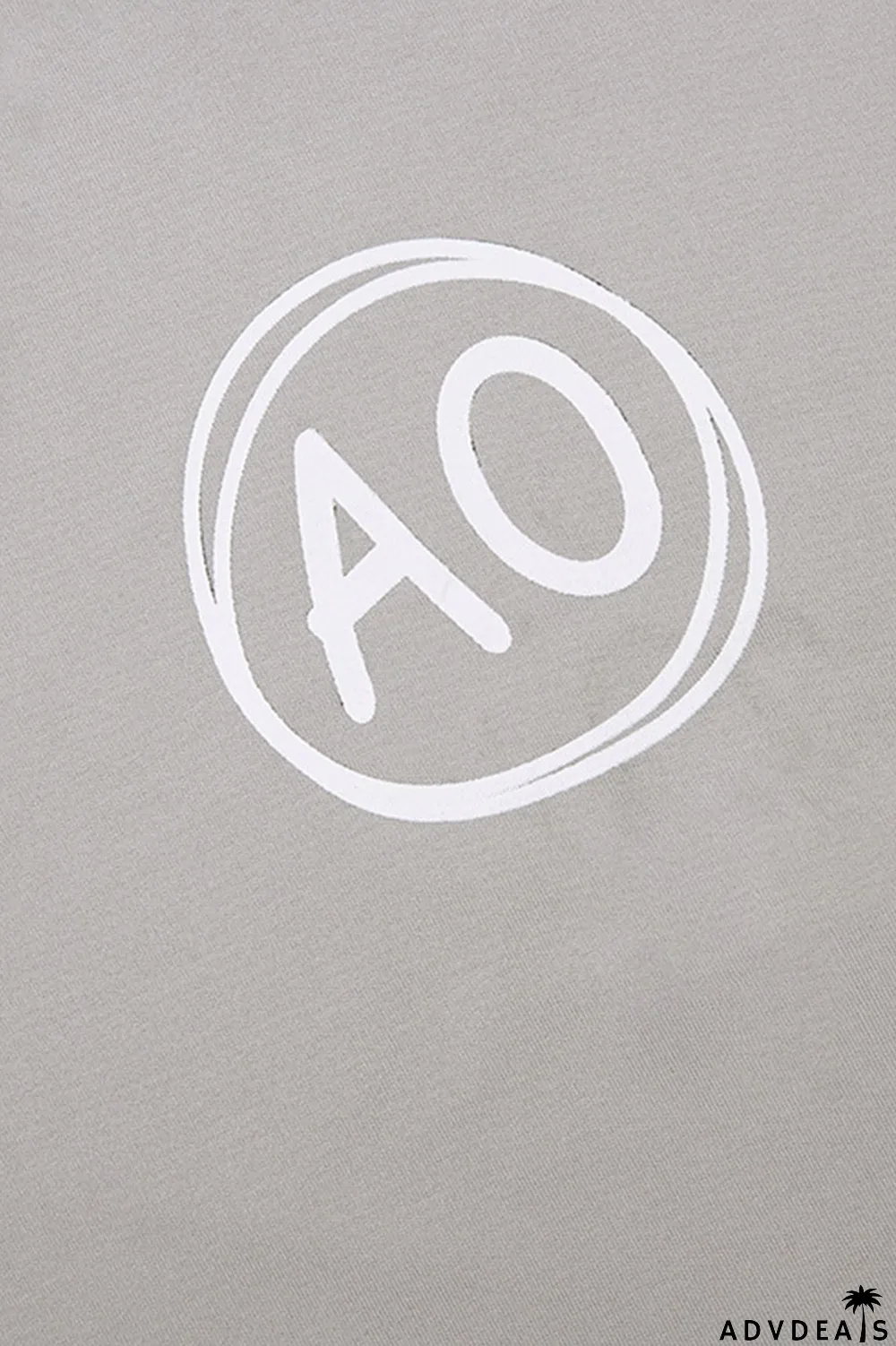 Blue Casual Street Print Patchwork O Neck T-Shirts