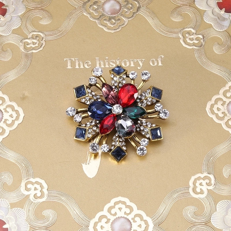 Pin Pearl Alloy Inlay Rhinestones Women’s Brooches