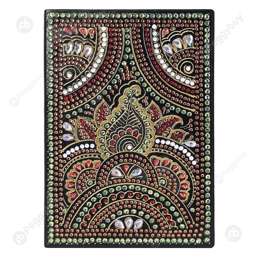 

Mandala-DIY Creative Diamond 50 Pages A5 Notebook, 501 Original