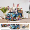 (US Only)Acrylic Special Shape Easter Egg Car Rabbit Diamond Painting Desktop Decors