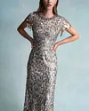 Heavily Beaded Evening Gown