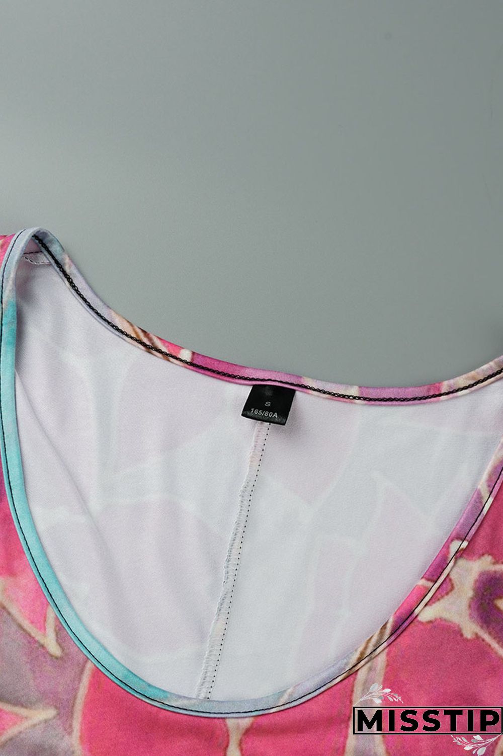 Cyan Fashion Casual Print Patchwork V Neck Long Sleeve Dresses