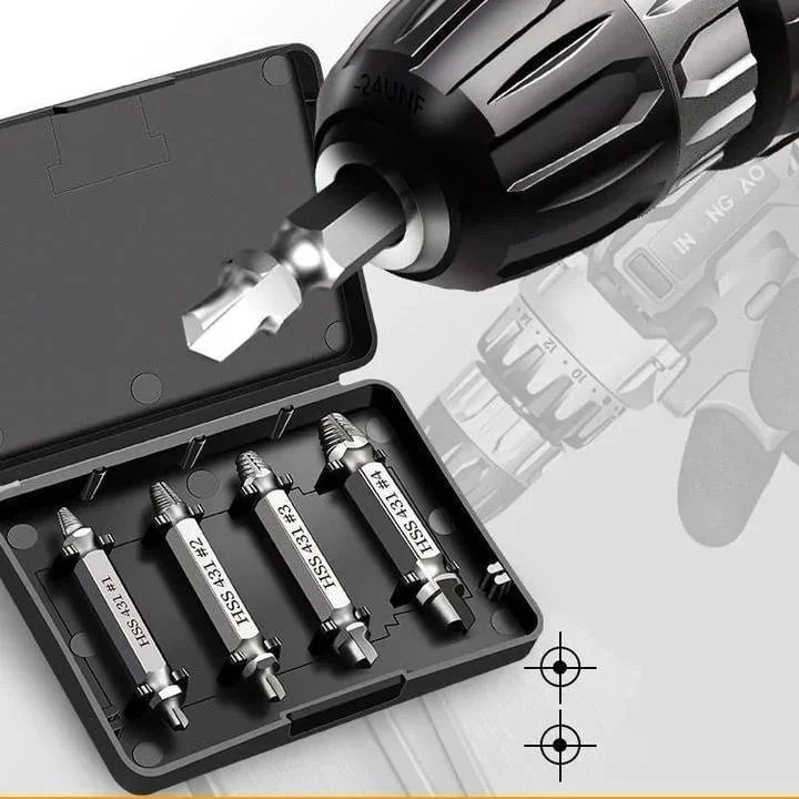 🔥Screw Extractor(4 Pcs/5pcs/6pcs)