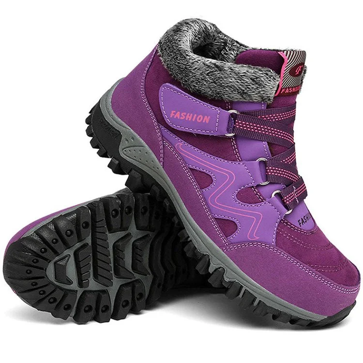 Orthopedic Comfy Winter Snow Ankle Boots Women Radinnoo.com