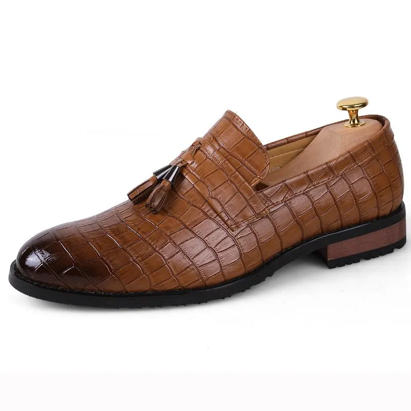 Pointed Toe Formal Shoes Man Pu Leather Oxfords 2020 Spring Men Italy Dress Shoes Business Wedding Shoes For Male Large Sizes