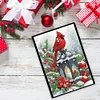 Diamond Painting Snow Cardinal Diary Book 50 Pages for Adults Kids
