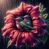 uk.everydayedeals Diamond Painting - Full Round - Hummingbird