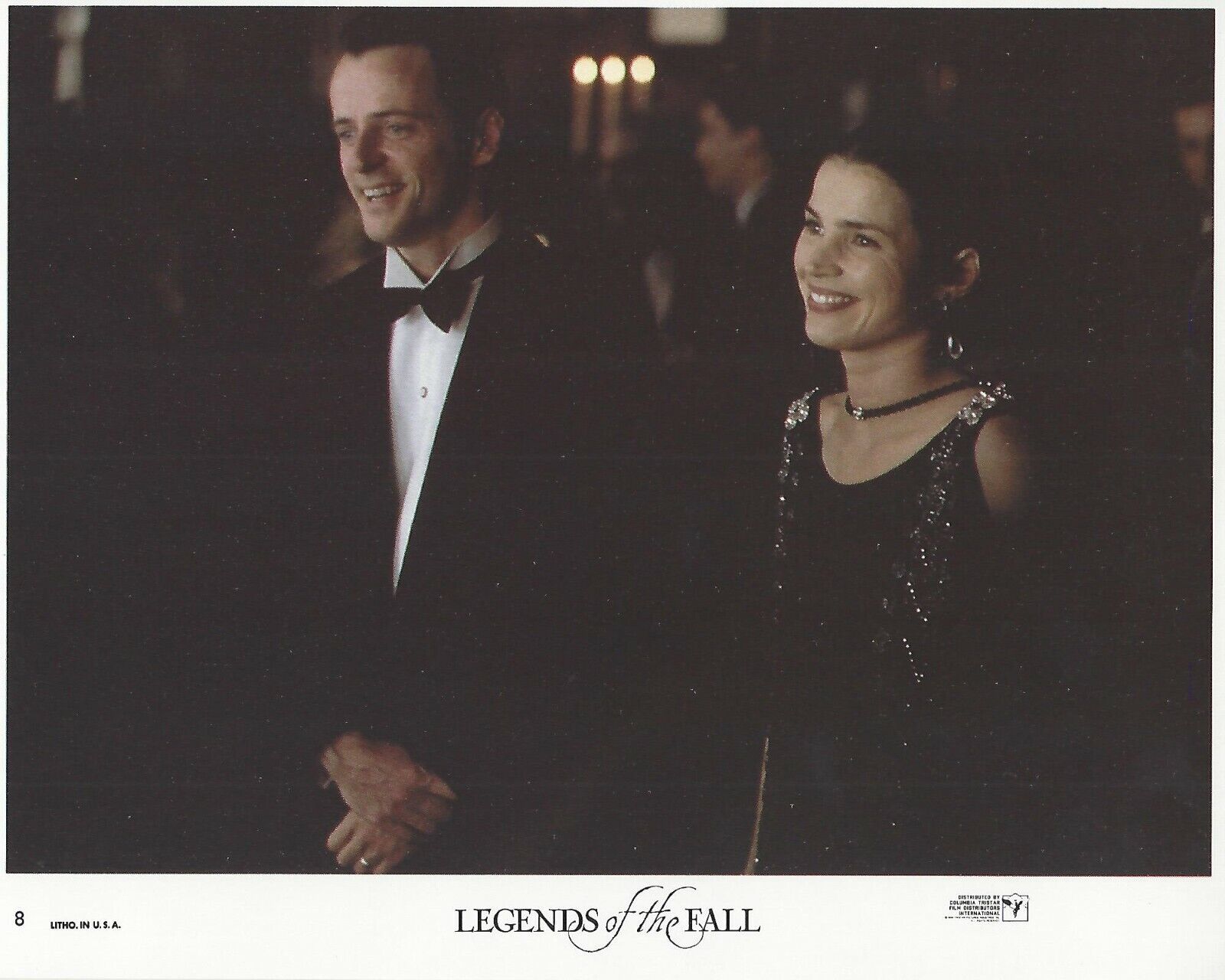 Legends Of The Fall Original 8x10 Lobby Card Poster 1994 Photo Poster painting #8 Pitt Ormond