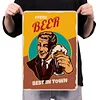 Man Who Likes Beer - Vintage Metal Signs - 20*30cm/30*40cm