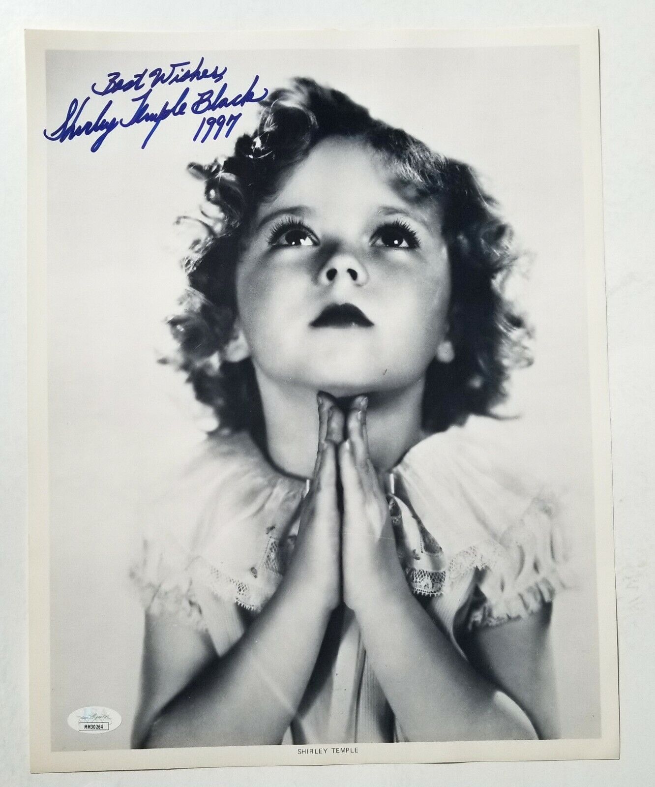 Shirley Temple Black REAL hand SIGNED 11x14 Photo Poster painting #1 JSA COA Autographed