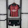 AC Milan 2025-2026 Home  Shirt  Kids 