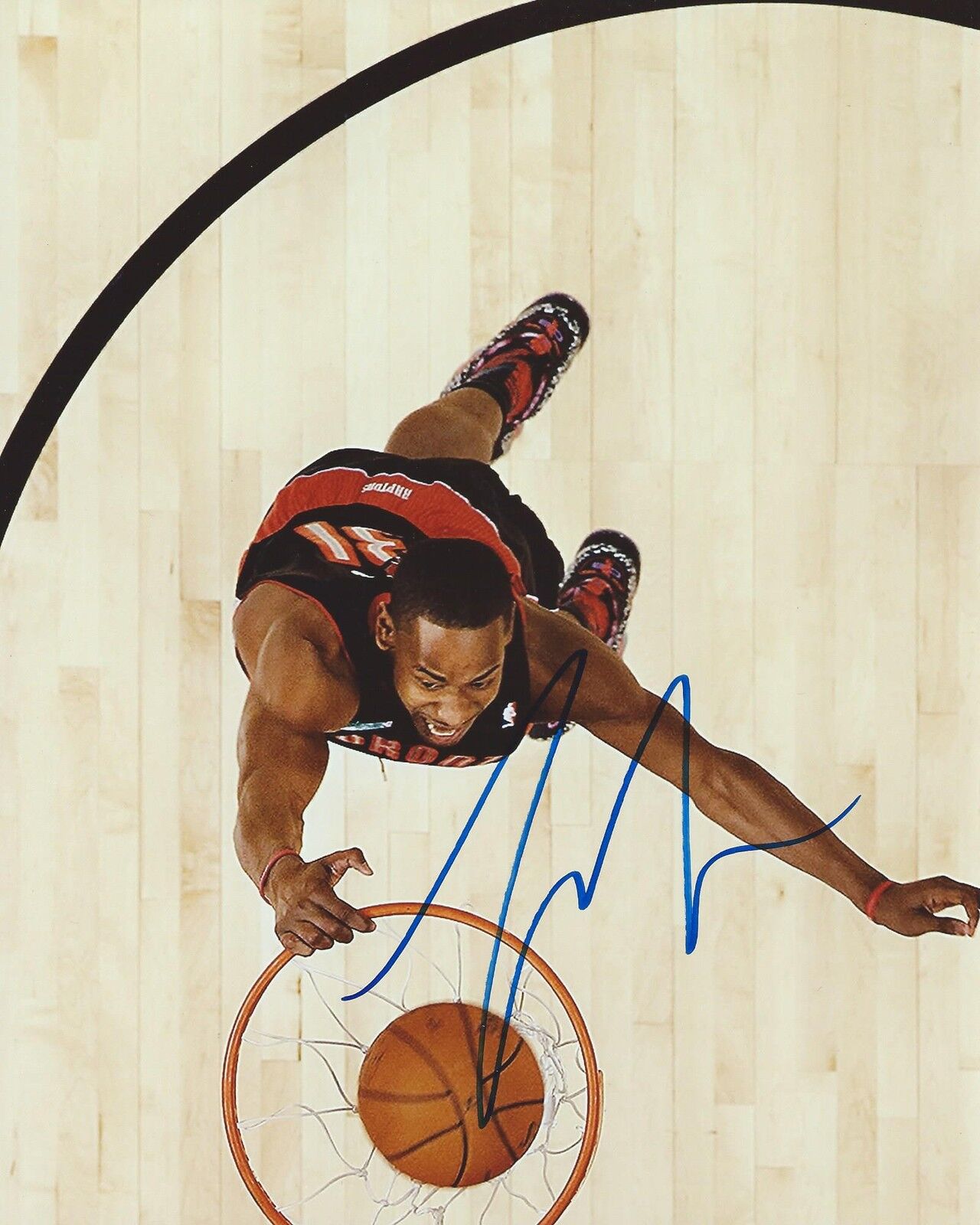 Terrence Ross Signed 8x10 Photo Poster painting Toronto Raptors Autographed COA D