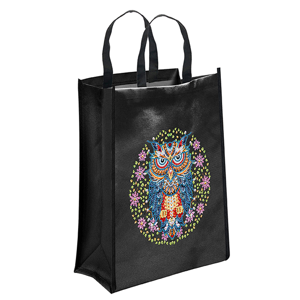 

Luminous Owl - 5D DIY Craft Iron-on Transfer Eco-friendly Bag, 501 Original