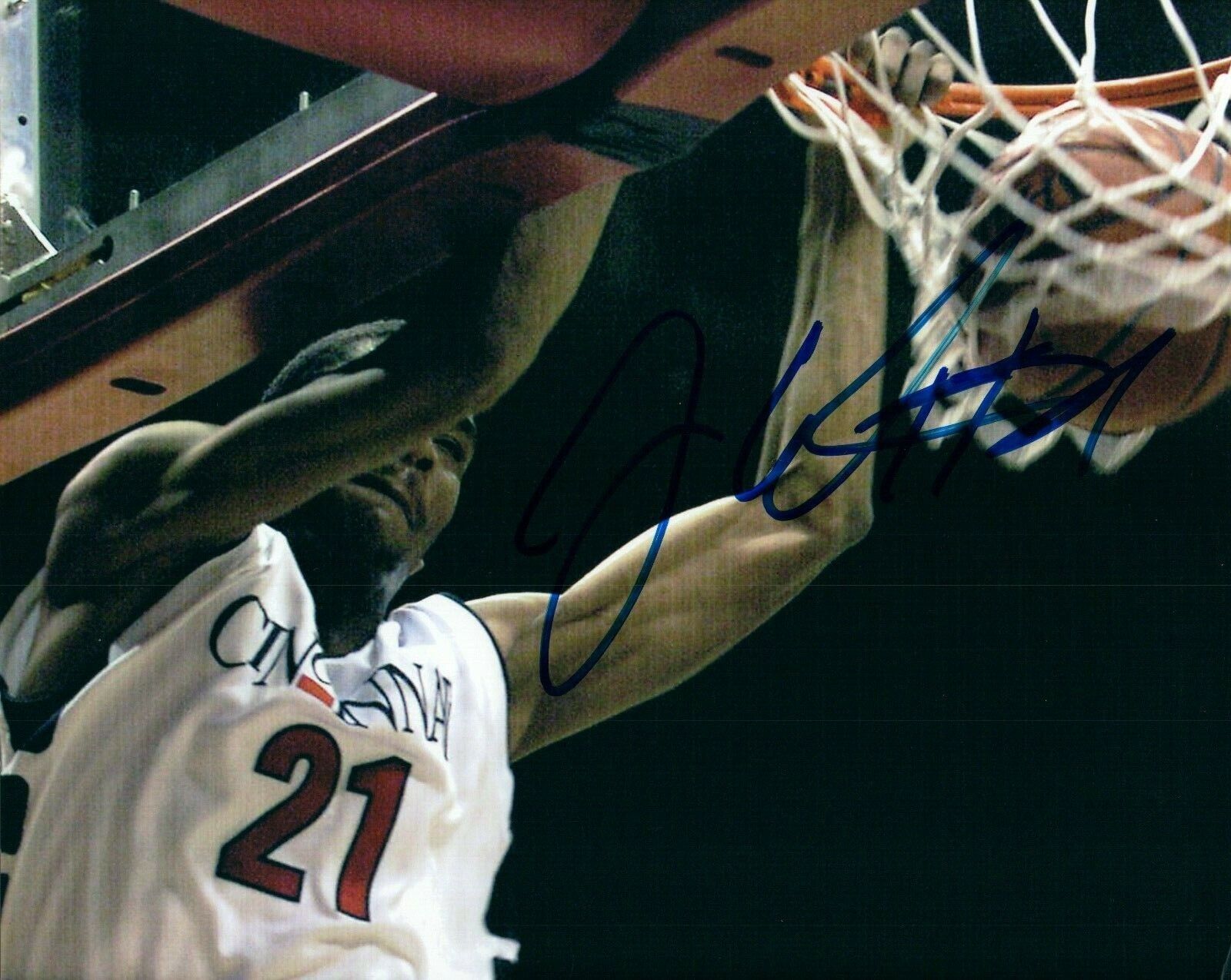 James White NCAA College Cincinnati Hand Signed Autograph 8x10 Photo Poster painting