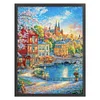Nordic Town-9CT Stamped Cross Stitch 75*95cm/29.53*37.4in(Big Size) tapestrymarket
