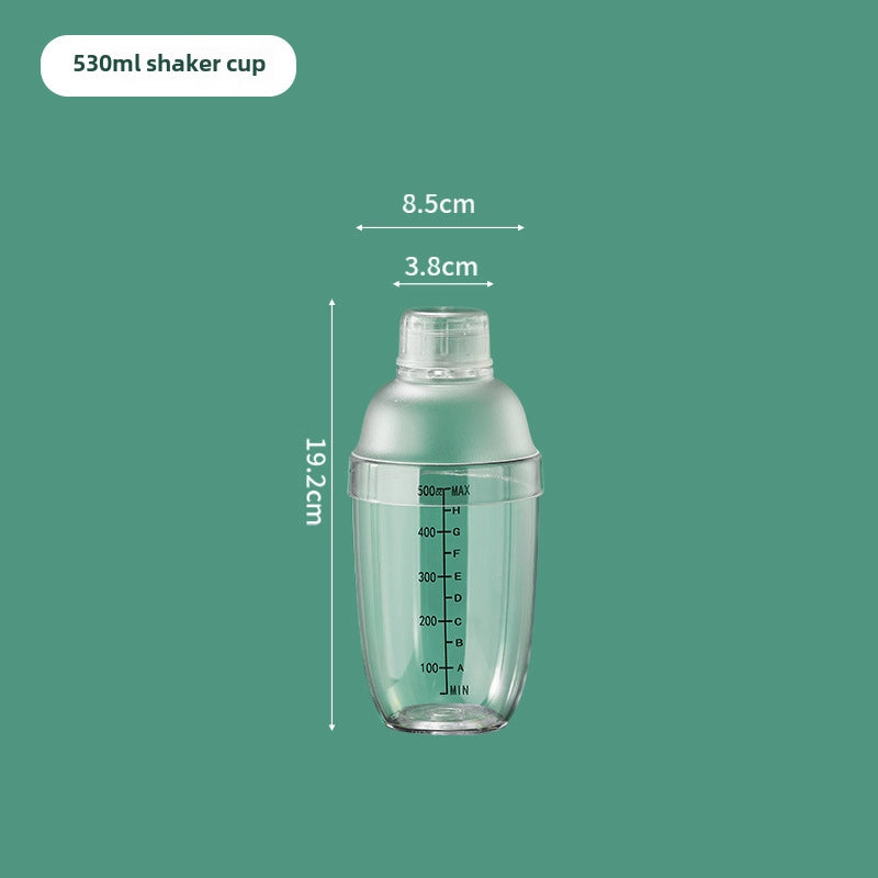Schick Cup Hand Rocker Pot Shaker With Scale Milk Tea Shop Shake Cup Set Shake Milk Tea Tool Drink Tool