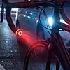 Bike Handlebar End Light Bar End Plug Warning Lights Waterproof Mountain Bike Handlebar Light Type-C Charging High-Brightness Safety Warning Lamp Night Riding Road Bikes Accessories