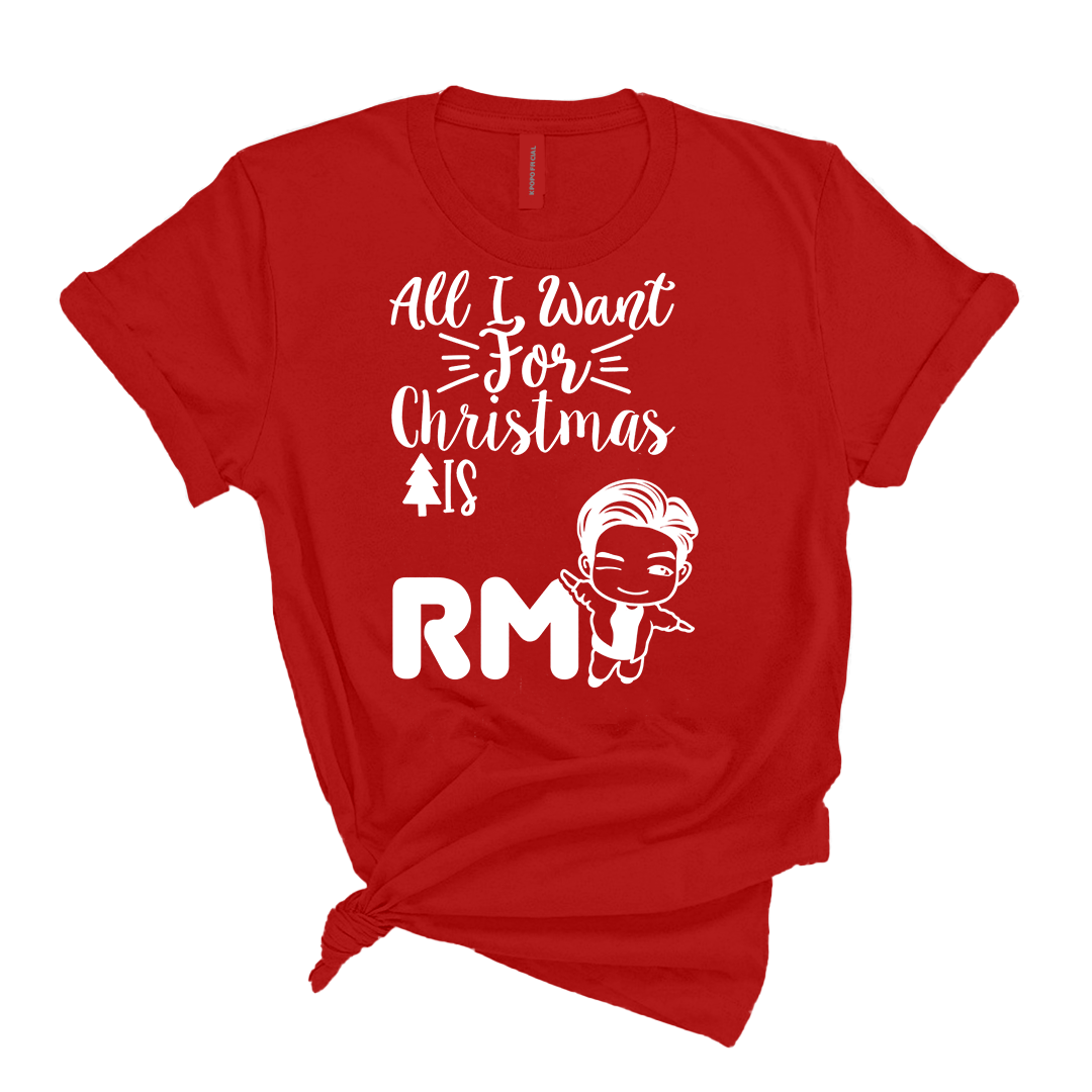 All I want for christmas is R T-Shirt, Sweatershirt ,Tank Top