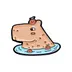 Capibara Bañador Feliz