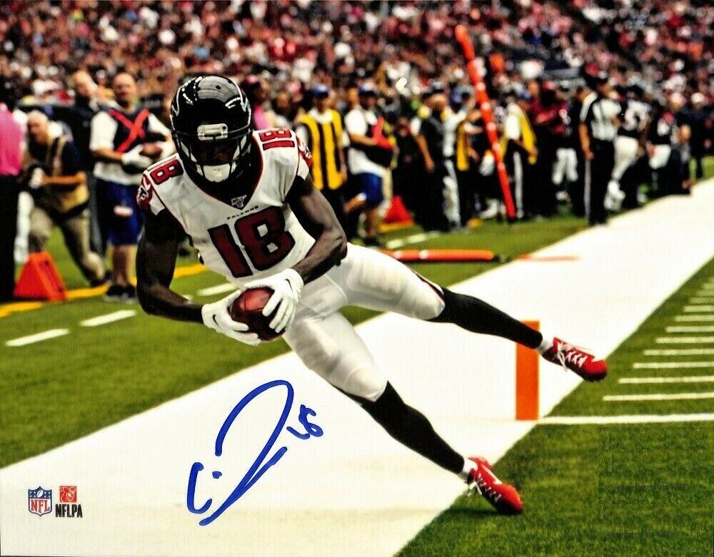 Calvin Ridley Autographed Signed 8x10 Photo Poster painting ( Falcons ) REPRINT