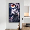 (45*80cm)Tiger - Full Round Drill Diamond Painting