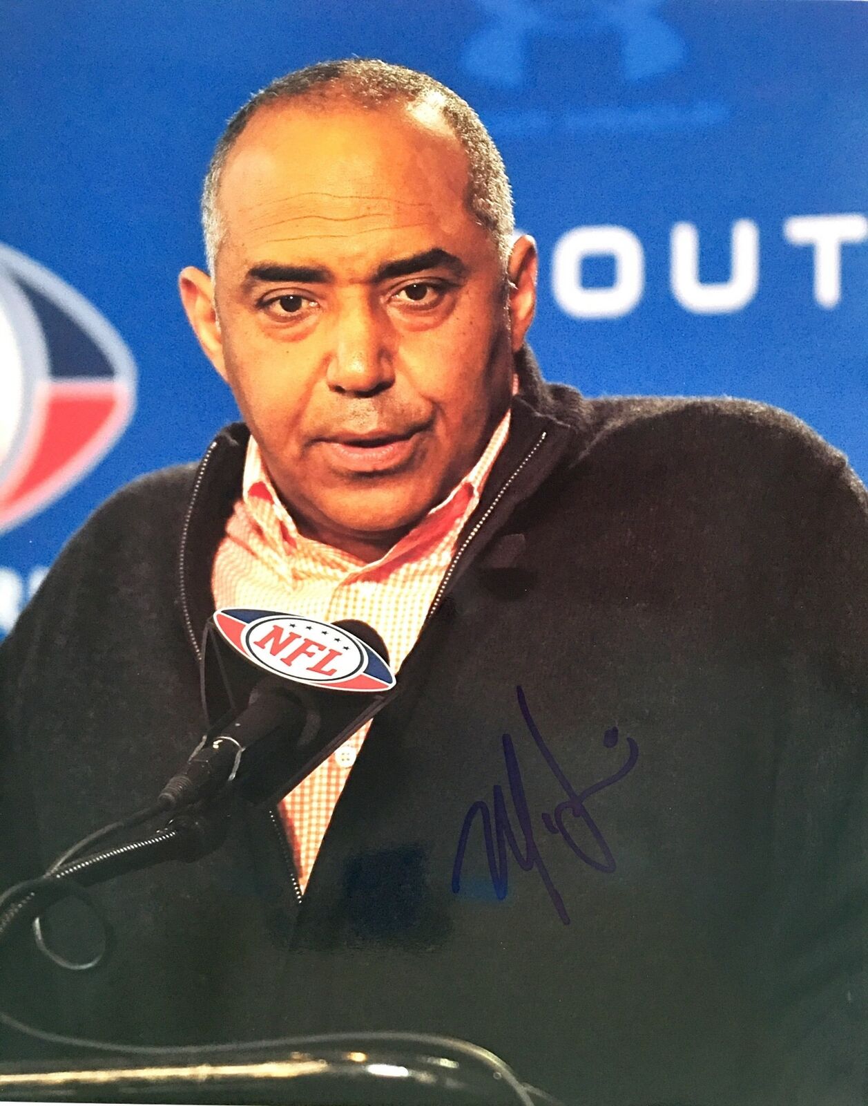 Marvin Lewis Signed Cincinnati Bengals 8x10 Photo Poster painting  SHIP Autograph Auto