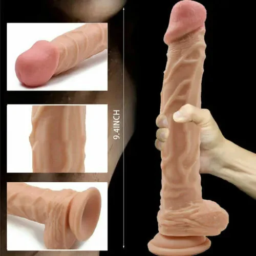 pornhint Pornhint Large Realistic-Penis-Dildo-Dong-Suction-Cup-Anal-Plug-Vagina-Sex-Toys-for-Women